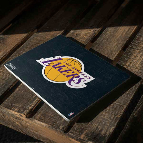 NBA Los Angeles Lakers Black Primary Logo Surface Laptop 2 Skin
